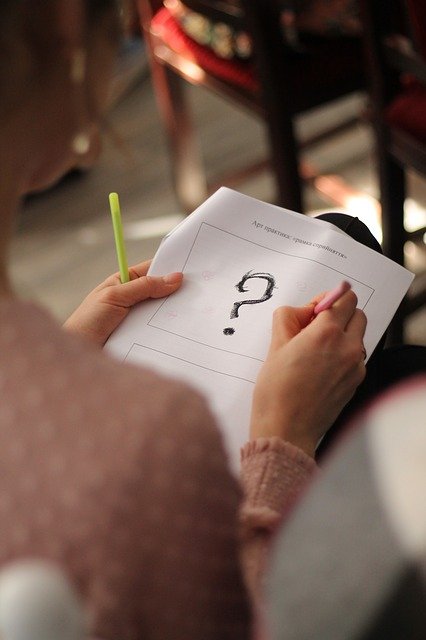 question and uncertainty