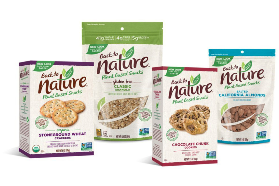 BackToNature plant based snacks