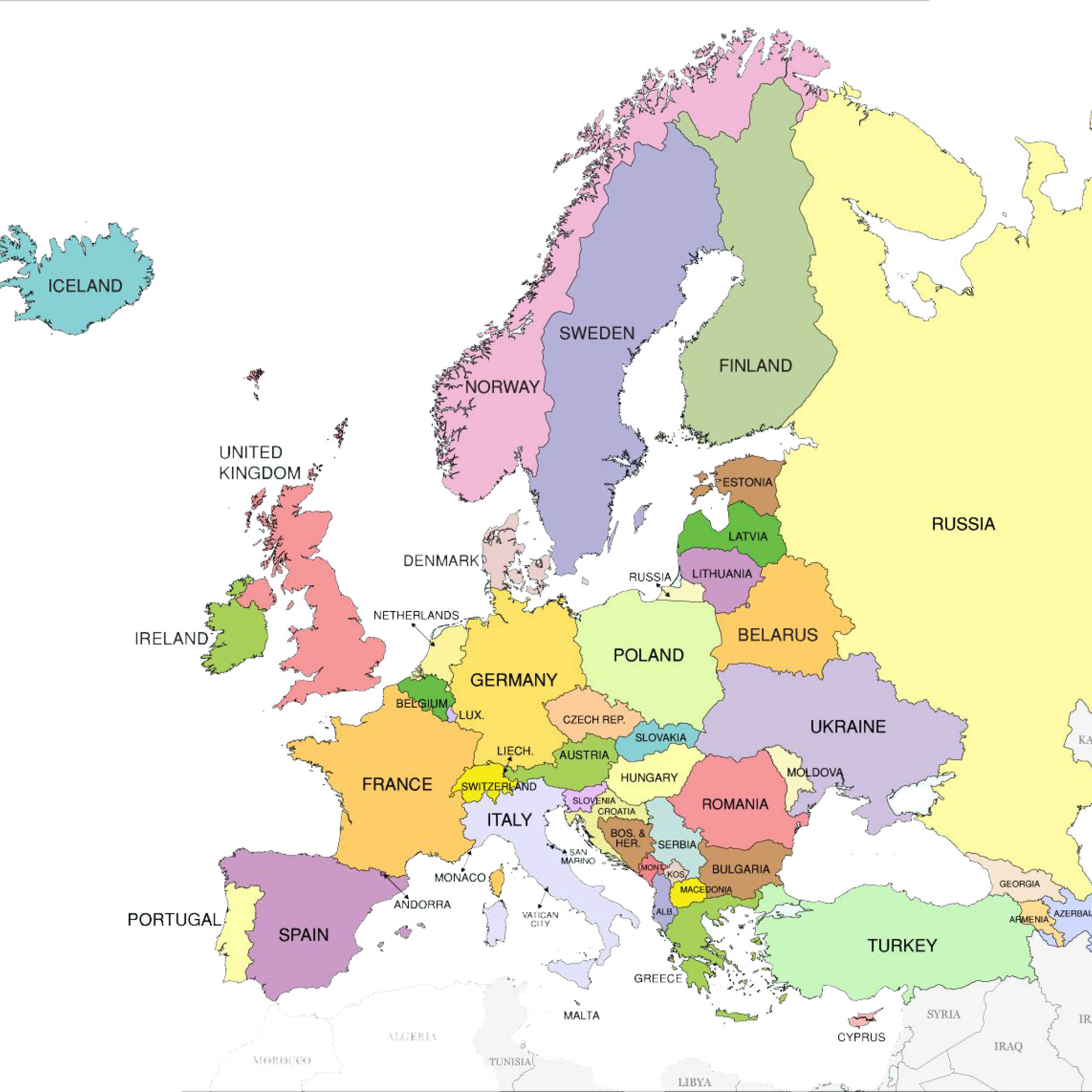 Europe Distributors