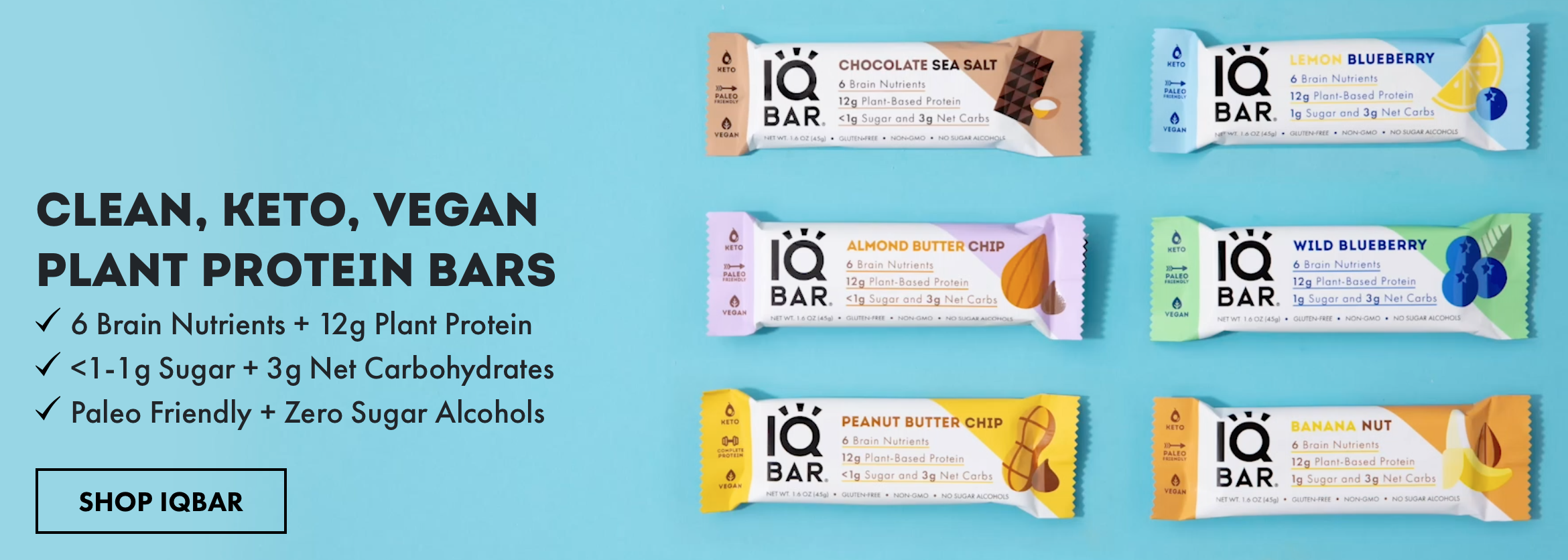 iq bar vegan bars iq bar vegan bars