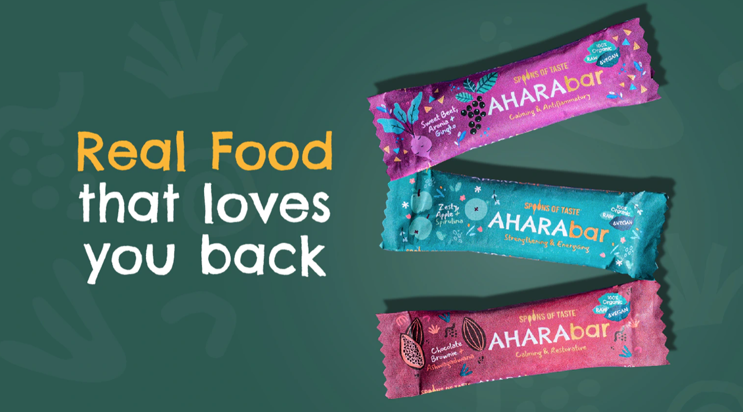 AHARAbar by Spoons of Taste snack bars AHARAbar by Spoons of Taste snack bars