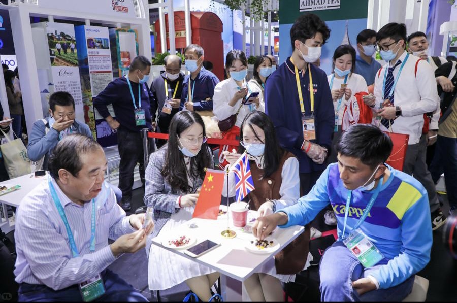 Whitworths tasting session China