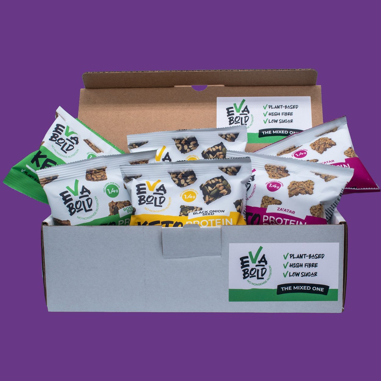 Eva Bold Gluten Free Seeded crackers