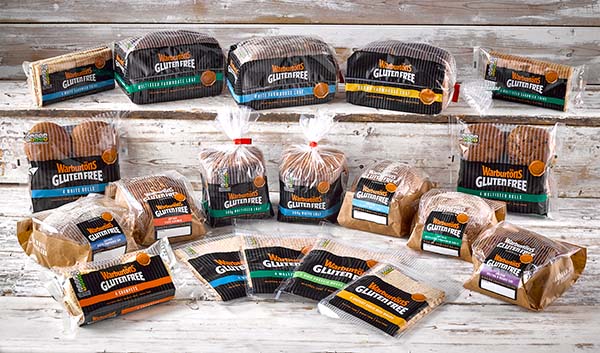 Warburtons gluten Free Range