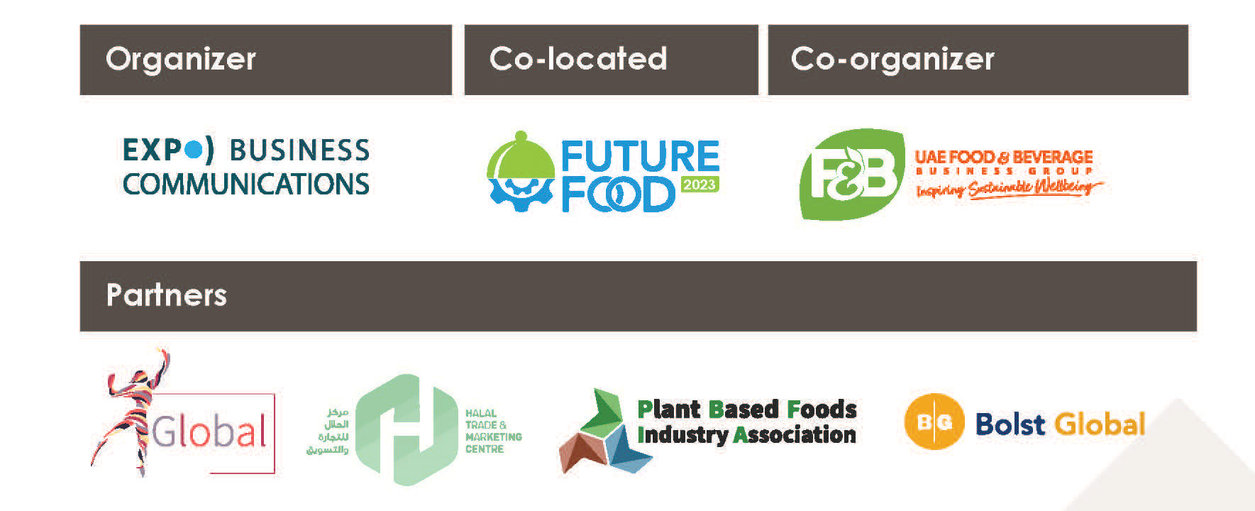 Free From Food Dubai 2023 – Partners
