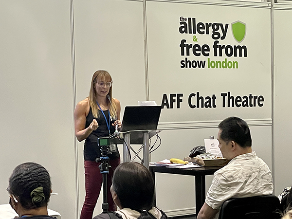 Allergy and free from show speaker